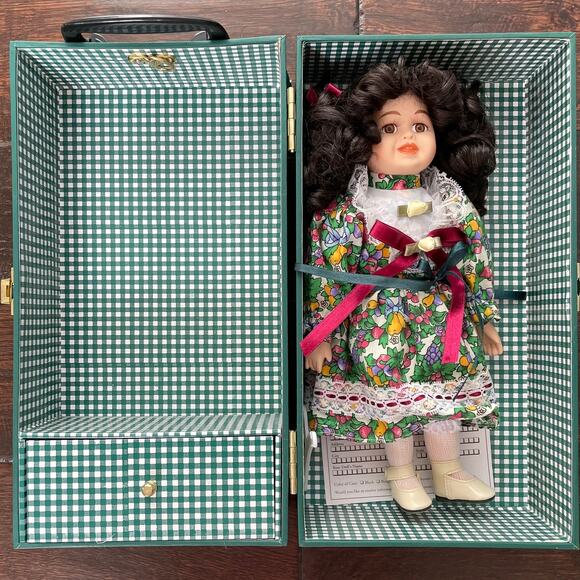 Lasting Impressions Companion Collection Doll Porcelain Play Time Vtg 90s READ - Picture 1 of 13